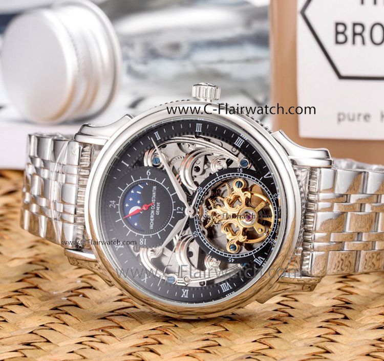 New Copy Patek Philippe Skeleton Watch Stainless Steel New Copy Patek Philippe Skeleton Watch Stainless Steel
